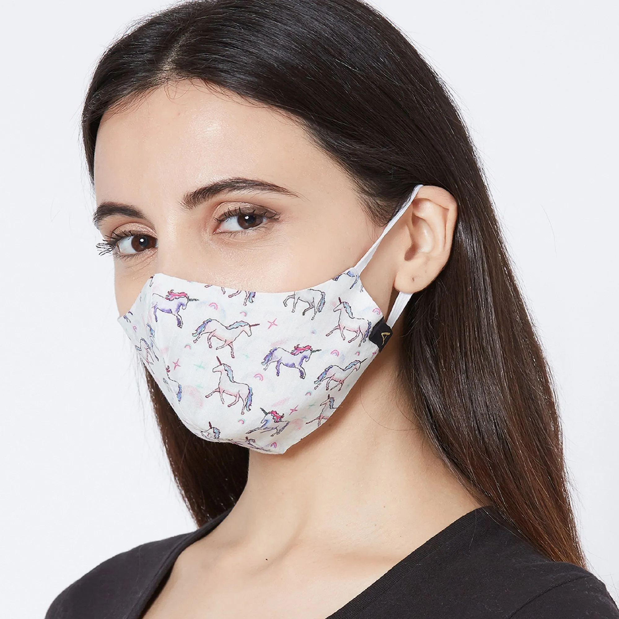 Accessorize London 3 Ply Single Cotton Mask