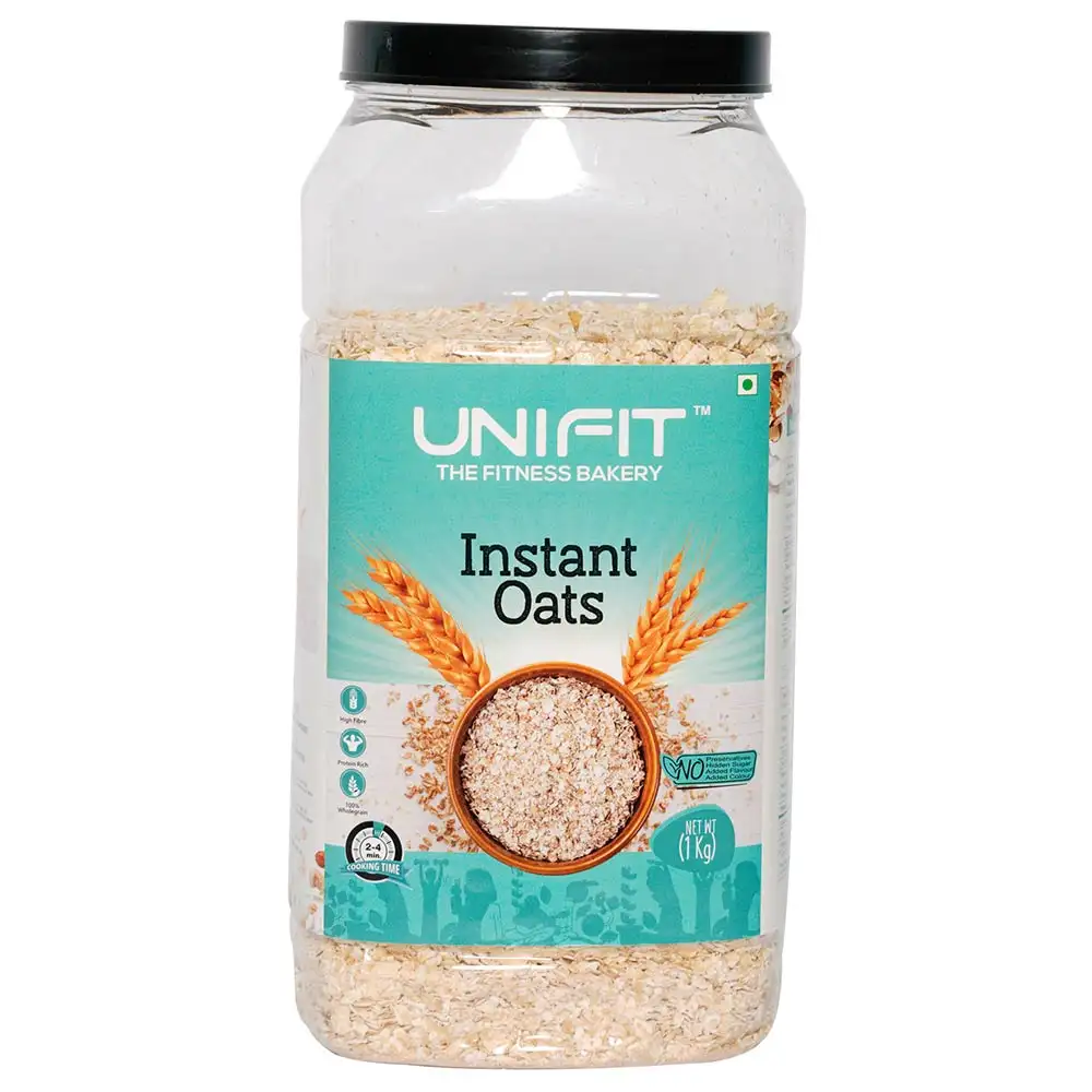 UNIFIT Instant Oats,  1 kg  Unflavoured