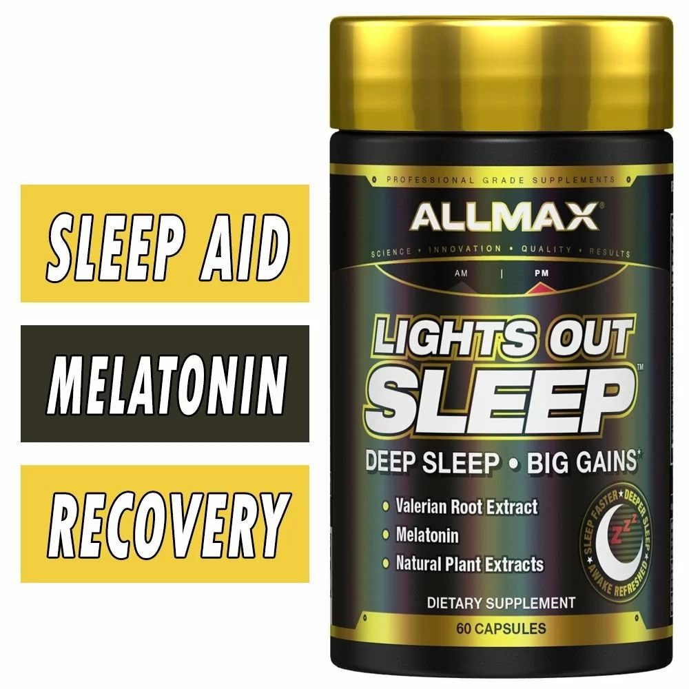 Allmax Lights Out Sleep - 60 Capsules