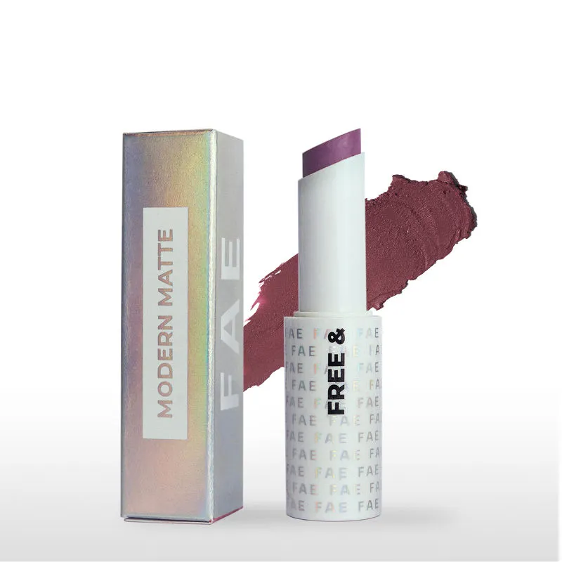 FAE Beauty Modern Matte Lipstick - Shade Real (Cold Mauve)