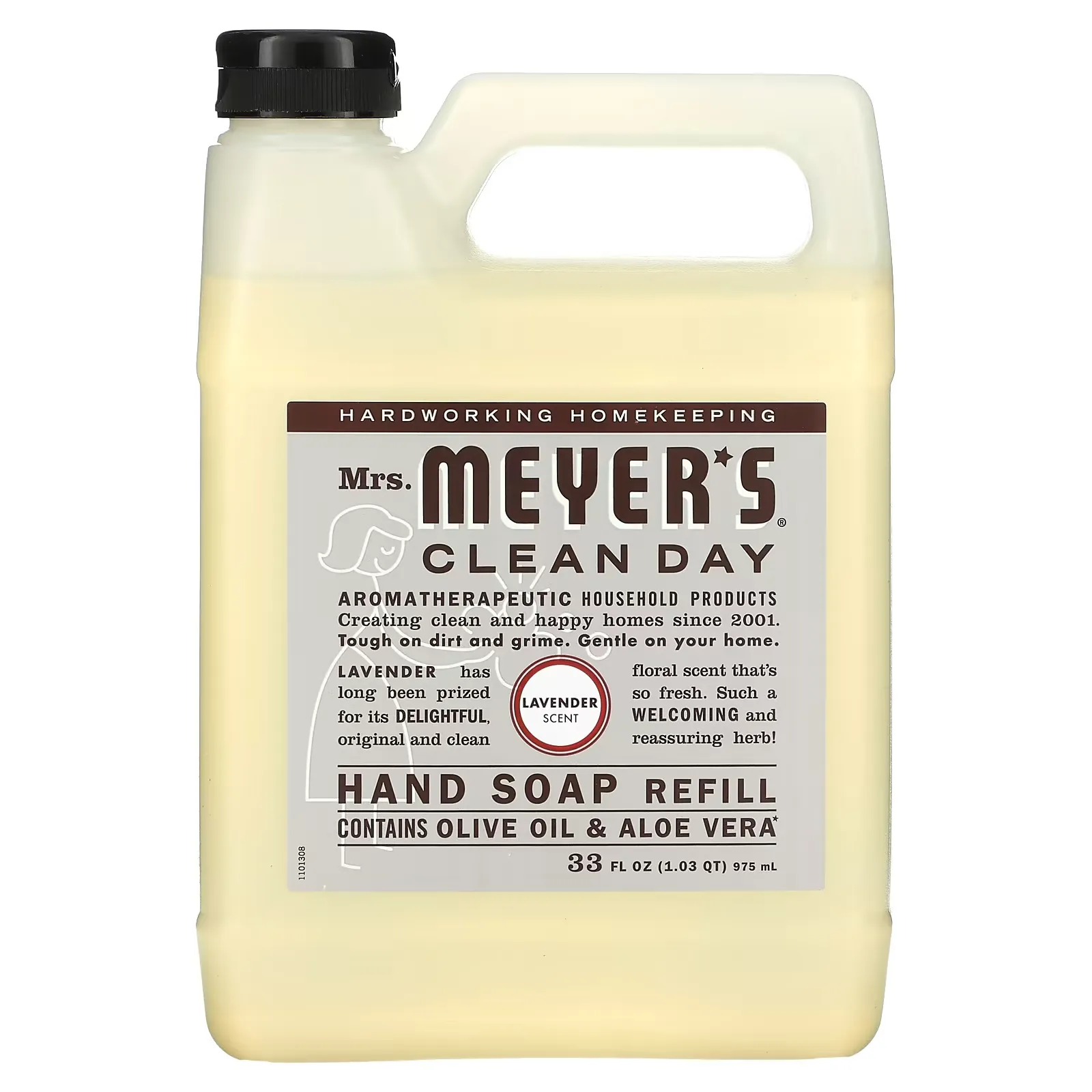 Liquid Hand Soap Refill, Lavender Scent, 33 fl oz (975 ml)