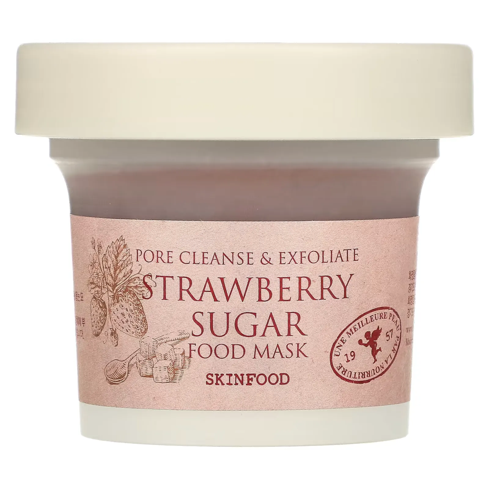 Strawberry Sugar Food Mask, 4.23 oz (120 g)