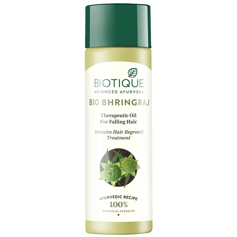 Biotique Bio Bhringraj Therapeutic Oil,  120 ml  for Falling Hair