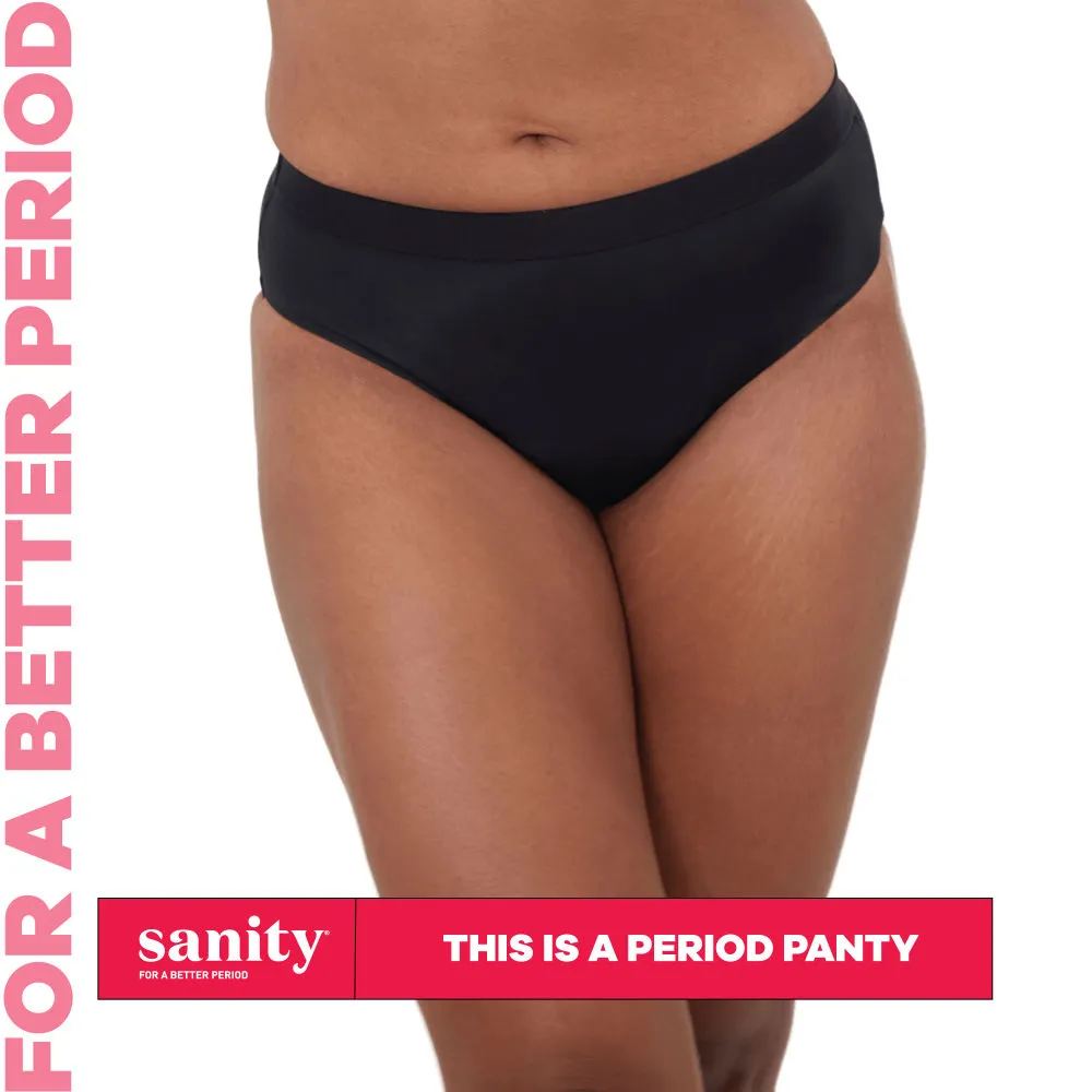 Sanity Leakproof and Reusable Period Panties - Size XXL