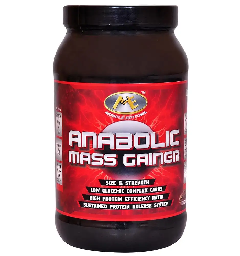 Muscle Epitome Anabolic Mass Gainer,  2.2 lb  Deluxe Chocolate