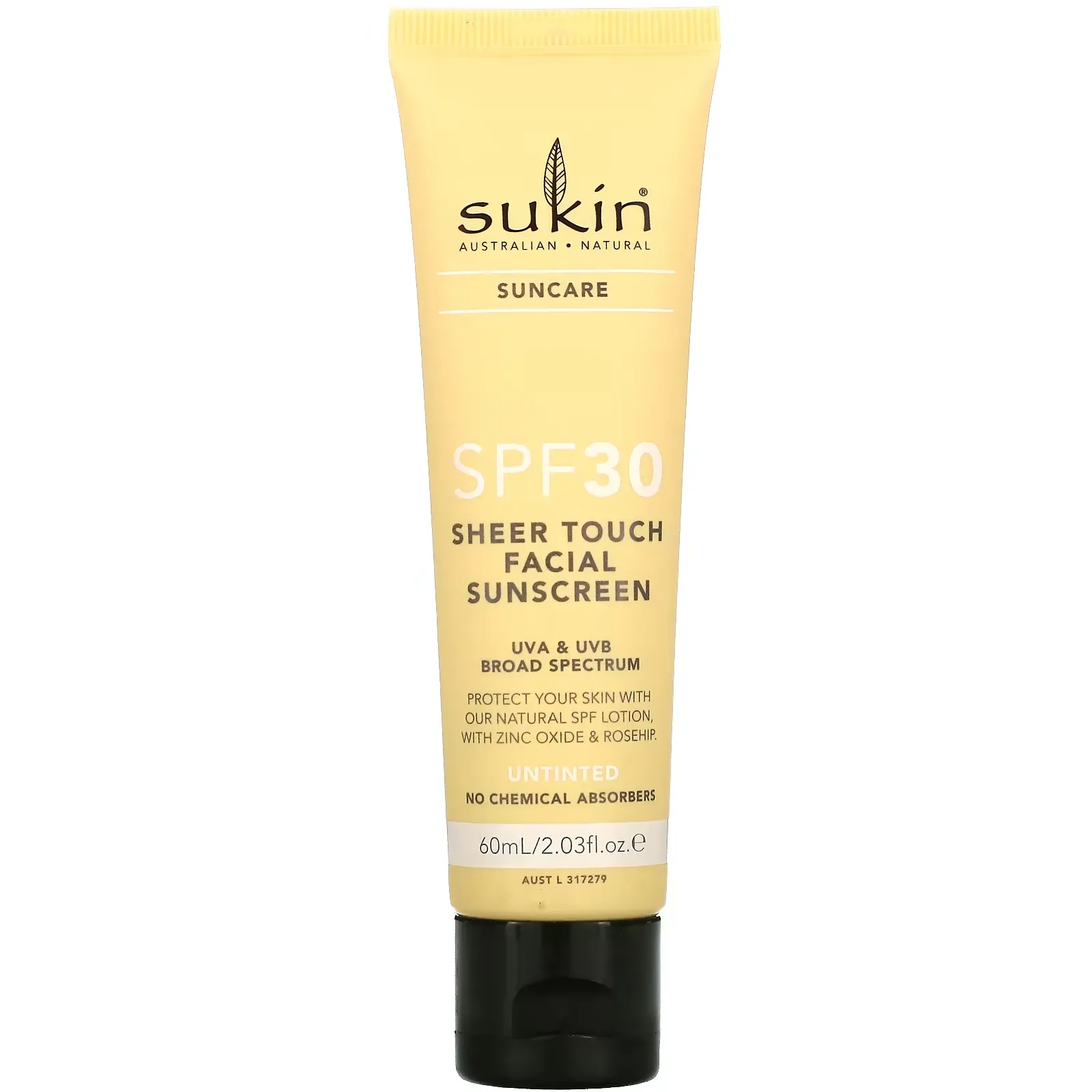 Sheer Touch Facial Sunscreen SPF30, Untinted, 2.03 fl oz (60 ml)