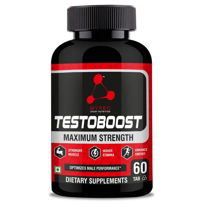 MYPRO SPORT NUTRITION Testosterone Booster Supplement And Boost Men Muscle - Tablet