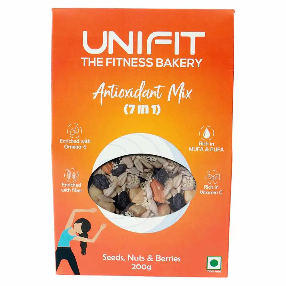 UNIFIT Antioxidant Mix (7 In 1),  Seeds Nuts & Berries  200 g