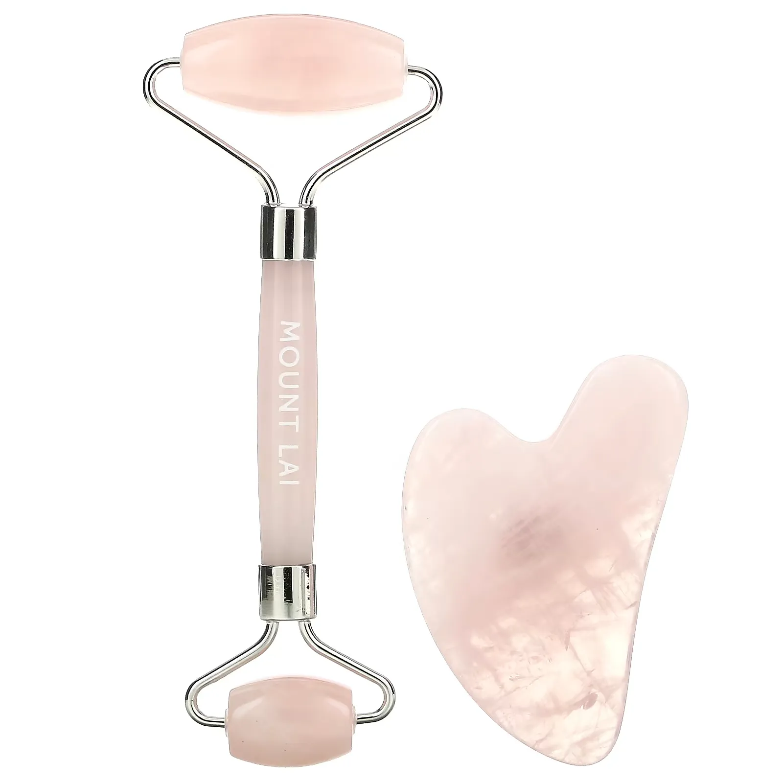 The Rose Quartz Facial Spa Set, 2 Piece Set