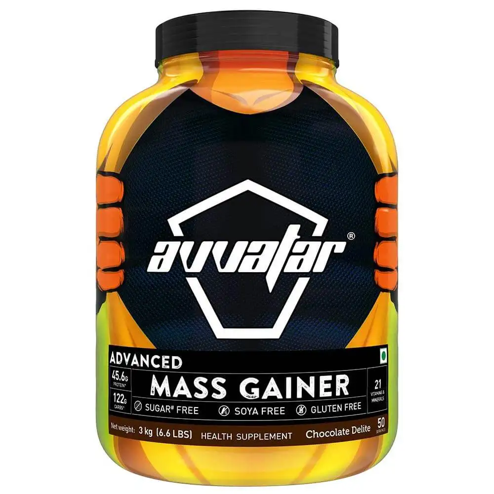 Avvatar Advanced Mass Gainer,  6.6 lb  Chocolate Delite