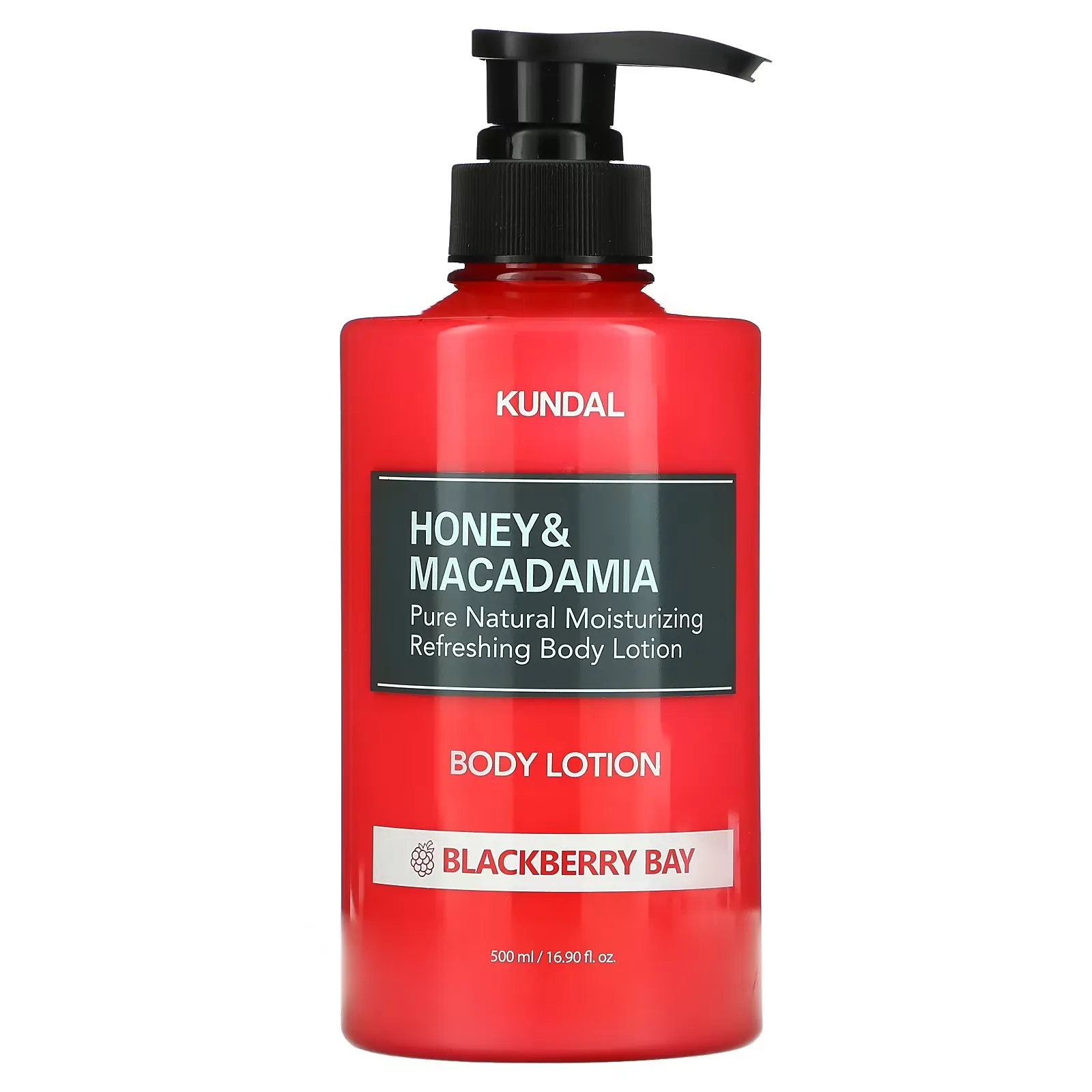 Honey & Macadamia Body Lotion, Blackberry Bay, 16.9 fl oz (500 ml)