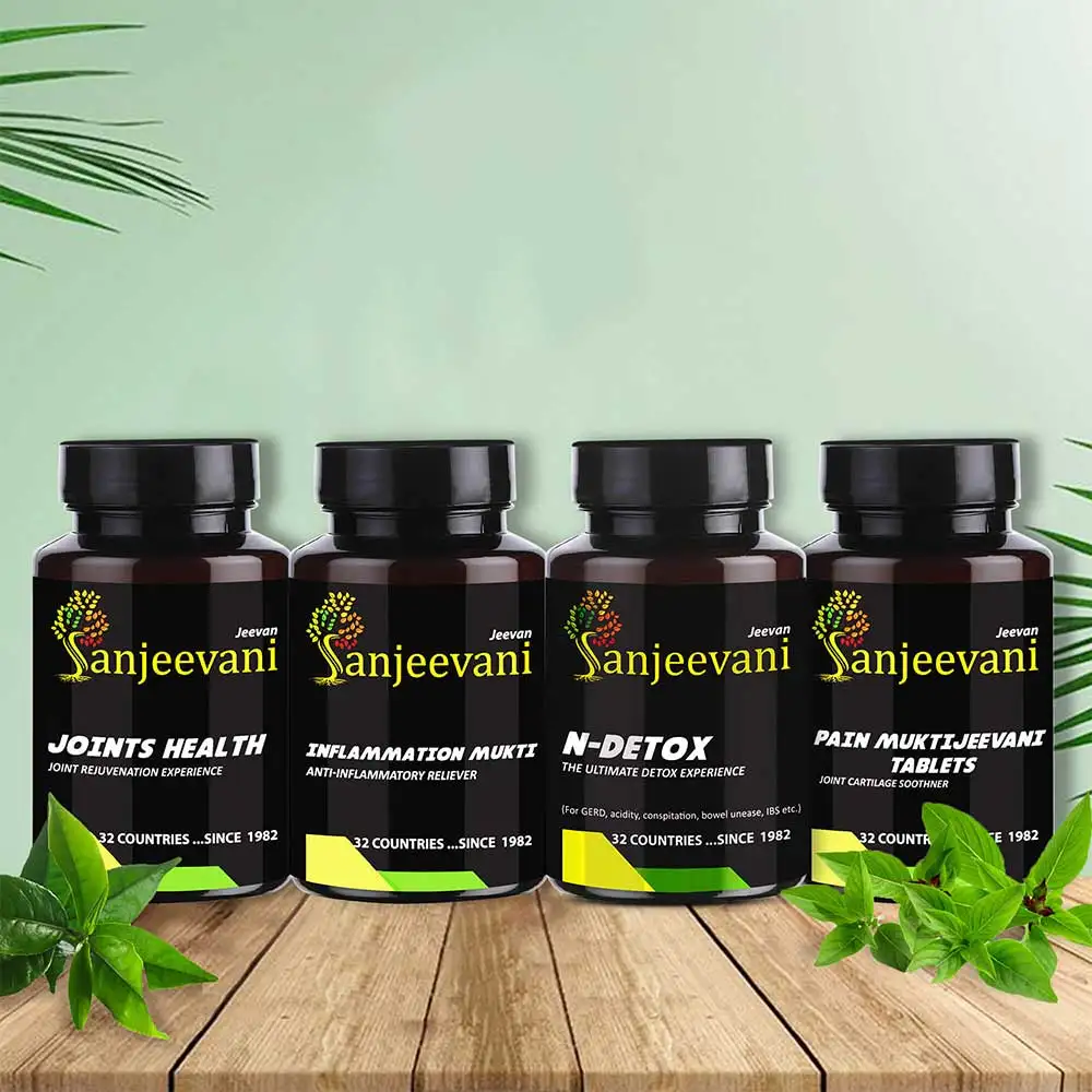 Jeevan Sanjeevani Joints Health Kit,  4 Piece(s)/Pack