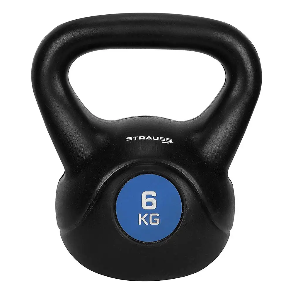 Strauss Kettlebell,  Black  6 kg