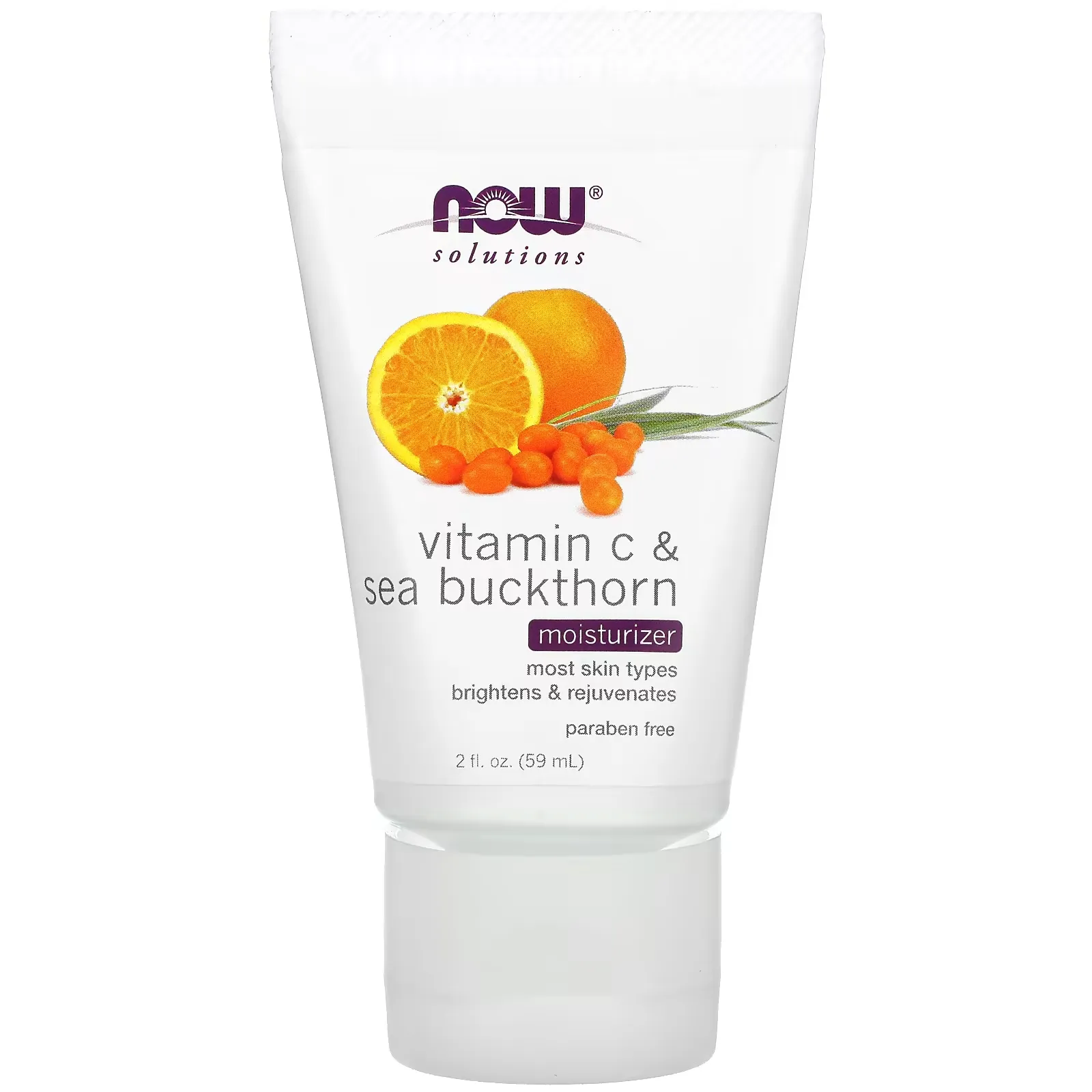 Solutions, Vitamin C & Sea Buckthorn Moisturizer, 2 fl oz (59 ml)