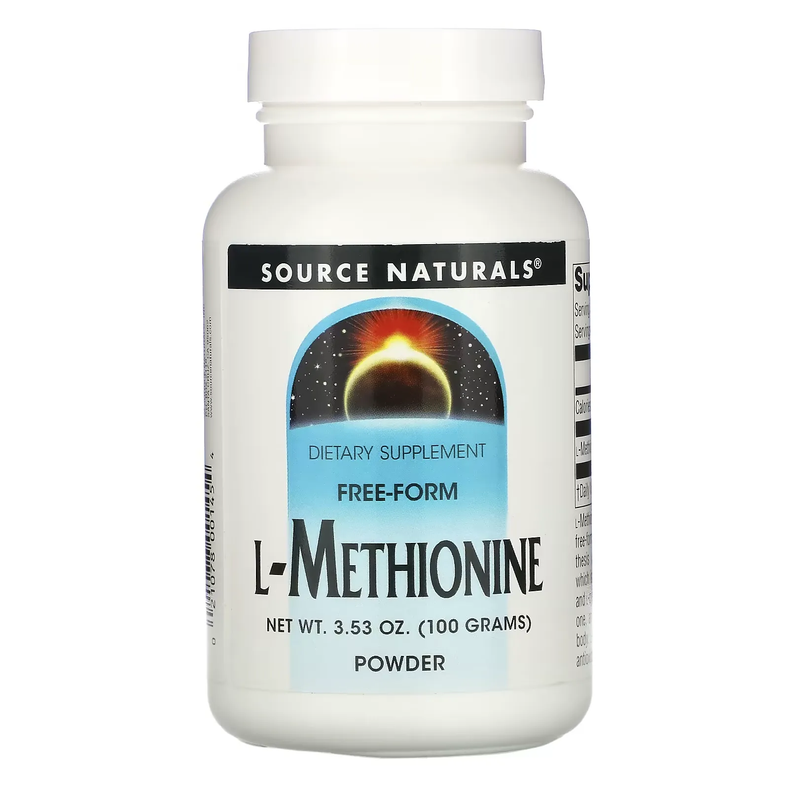 L-Methionine, 3.53 oz (100 g)