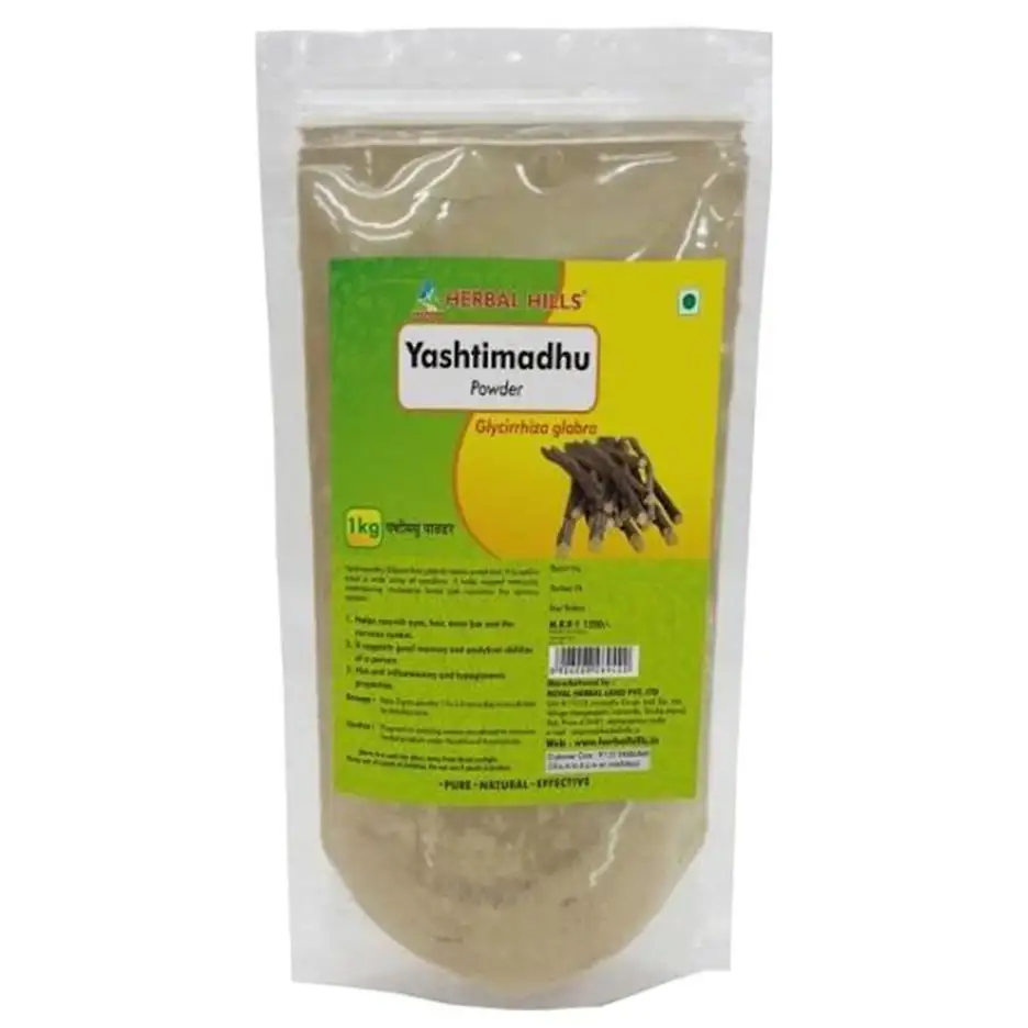 Herbal Hills Yashtimadhu Powder,  1 kg