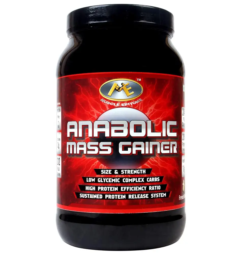 Muscle Epitome Anabolic Mass Gainer,  2.2 lb  French Vanilla