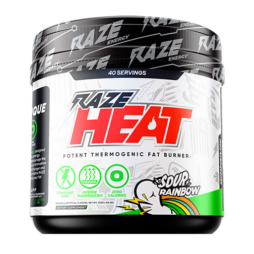 Raze Heat - Sour Rainbow - 40/20 Servings