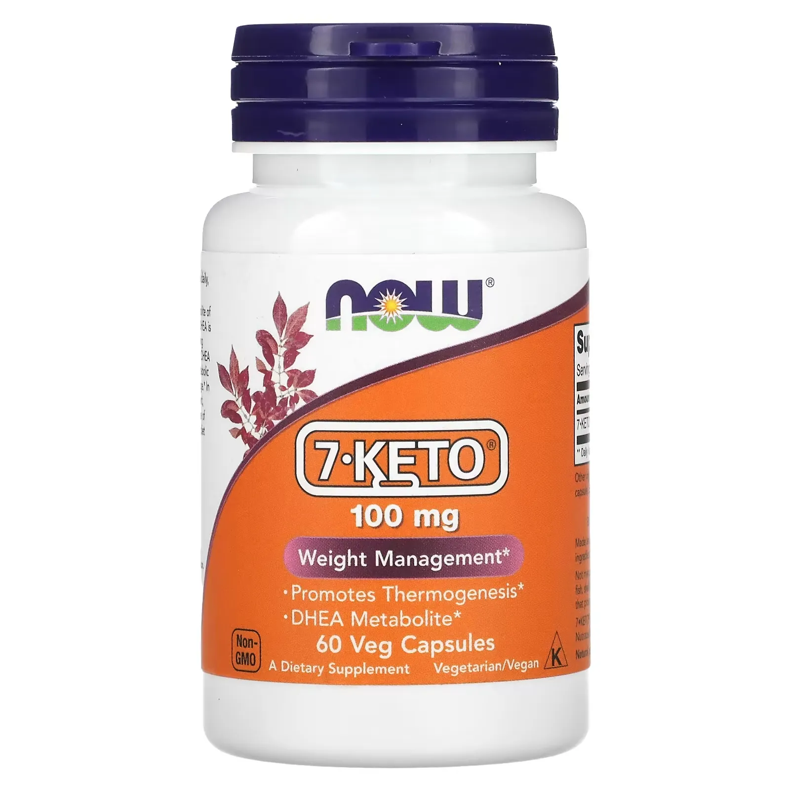 7-KETO, 100 mg, 60 Veg Capsules