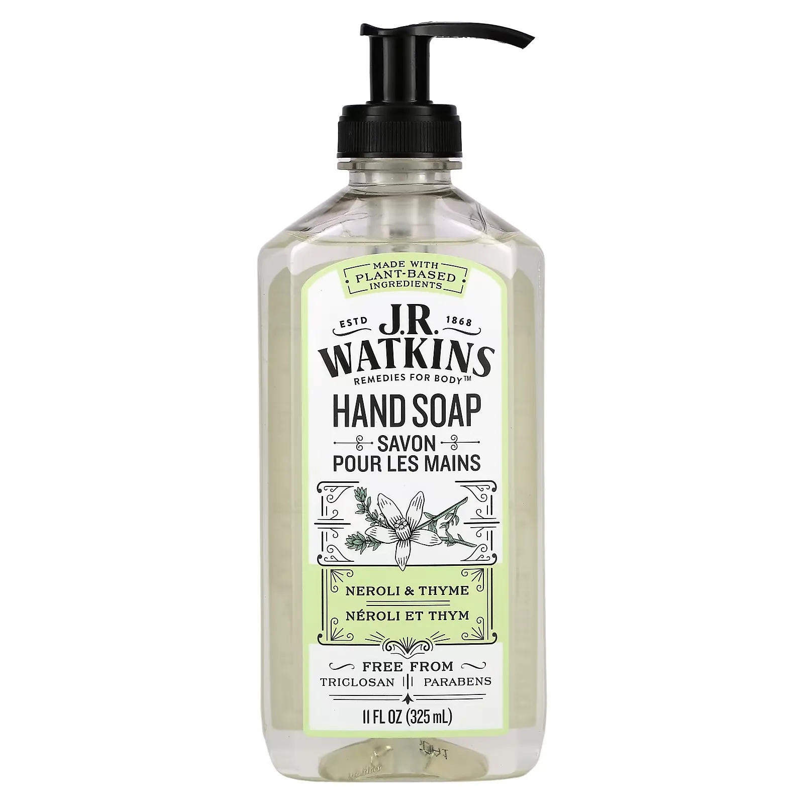 Hand Soap, Neroli & Thyme, 11 fl oz (325 ml)