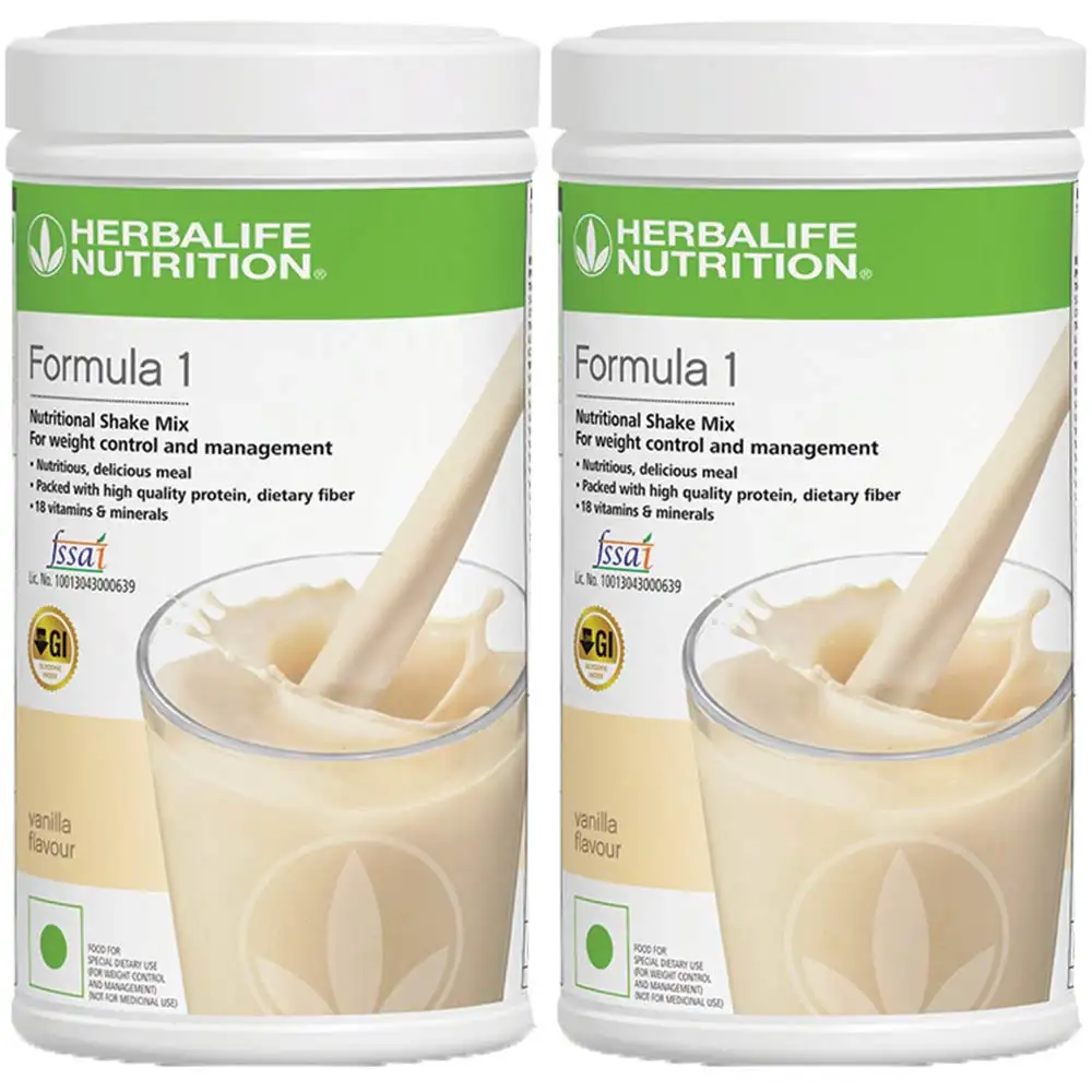 Herbalife Formula 1 Nutritional Shake Mix (Pack of 2),  0.5 kg  French Vanilla