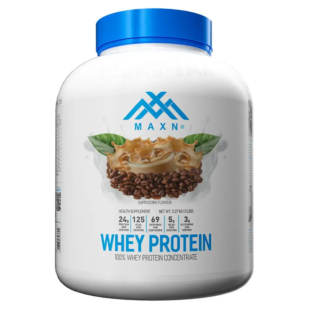 Maxn Whey Protein,  5 lb  Cappuccino