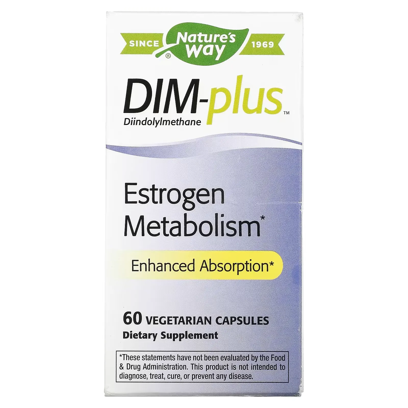 DIM-Plus, Estrogen Metabolism, 60 Vegetarian Capsules