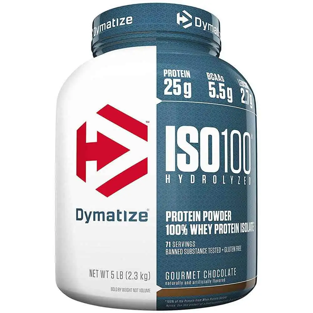 Dymatize Iso-100 Protein OP,  5 lb  Gourmet Chocolate