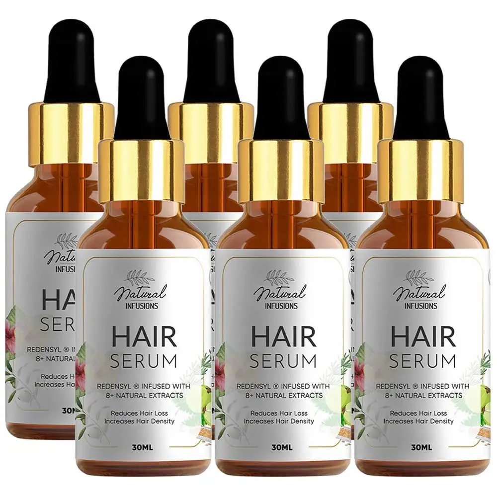 Natural Infusions Hair Serum,  30 ml  5% Redensyl (Pack of 6)