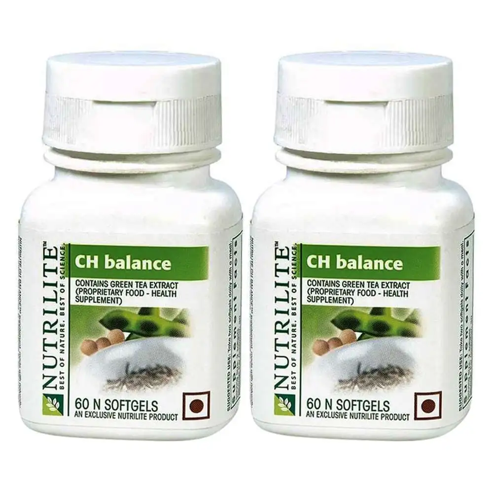 Amway Nutrilite CH Balance - Pack of 2,  60 softgels  Unflavoured