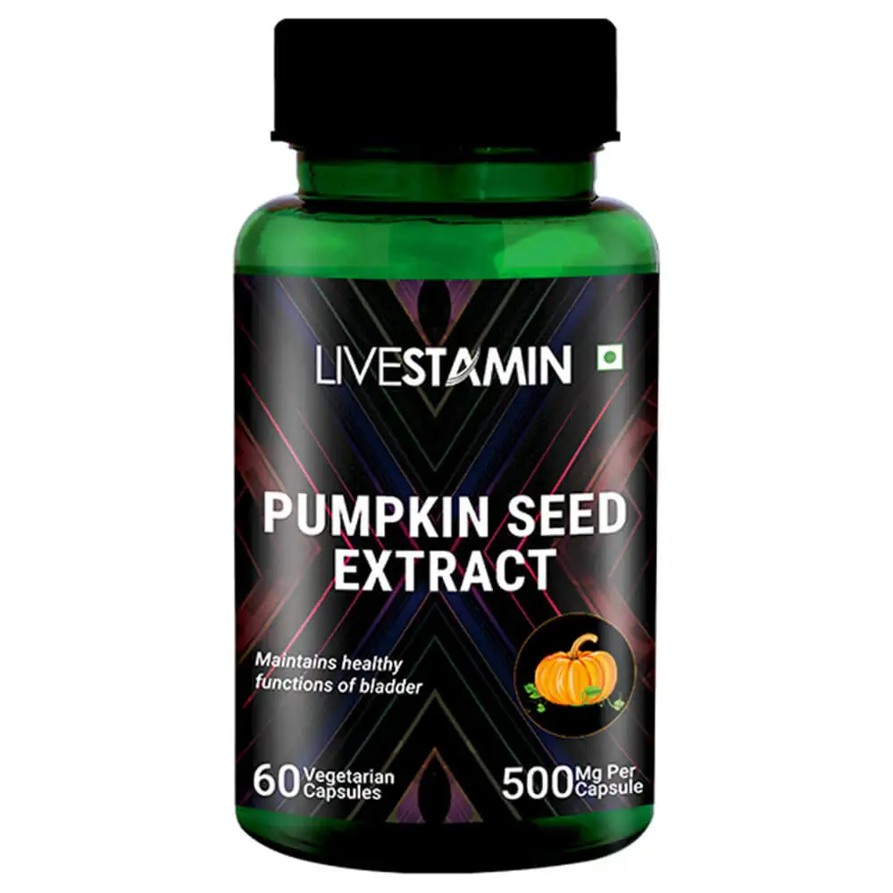 Livestamin Pumpkin Seed Extract,  60 veggie capsule(s)