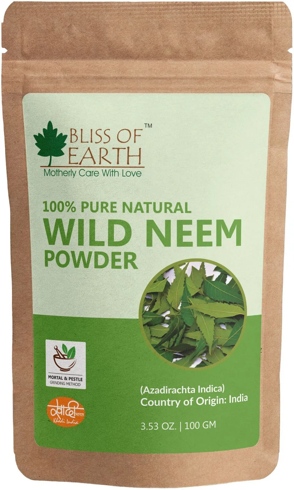 Bliss Of Earth Neem Leave Powder