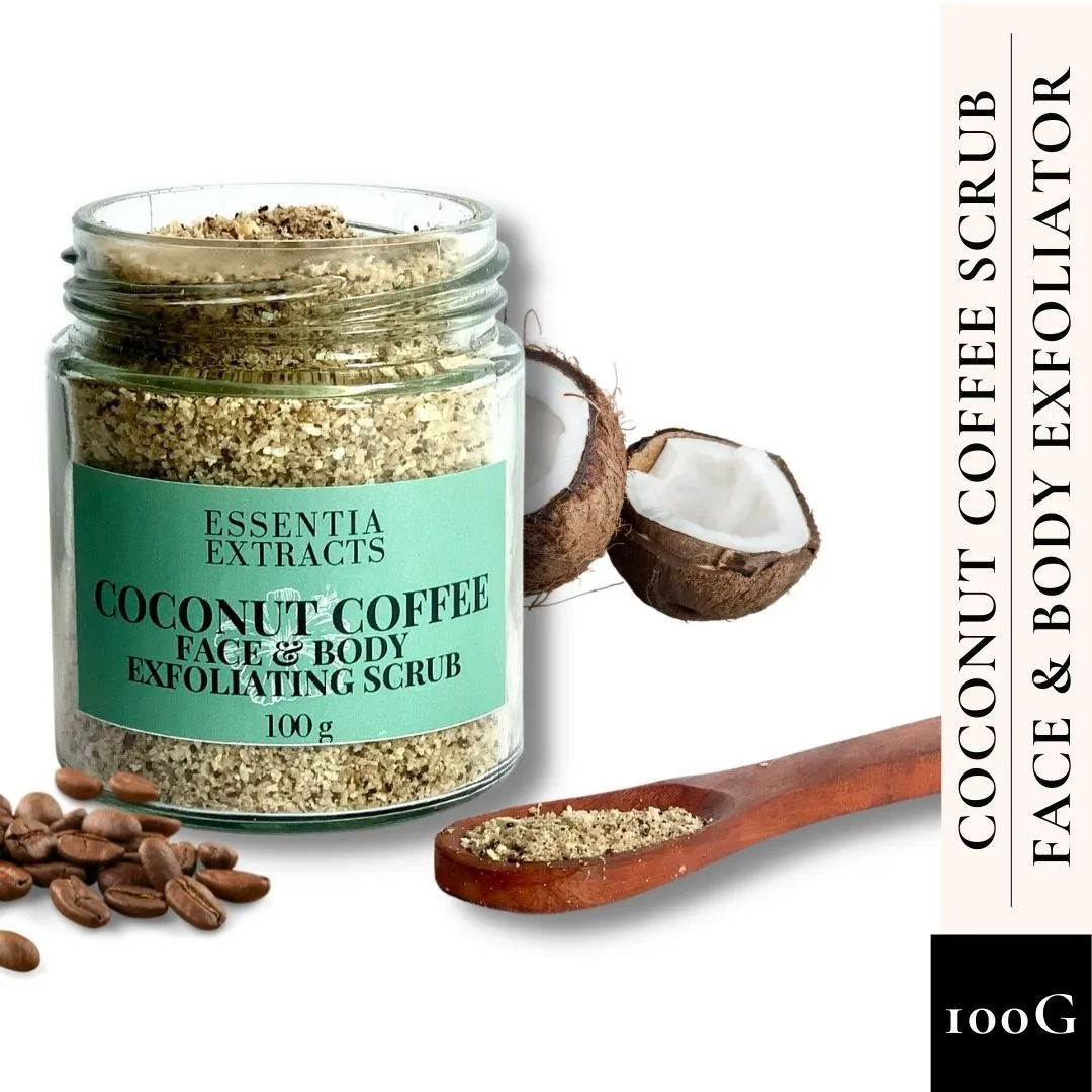 Essentia Extracts Coconut Coffee Scrub