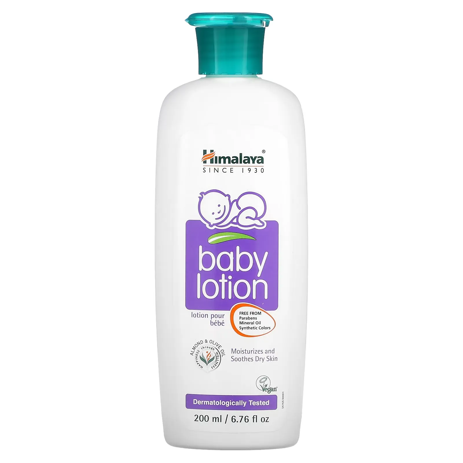 Baby Lotion, Almond & Olive Oil, 6.76 fl oz (200 ml)