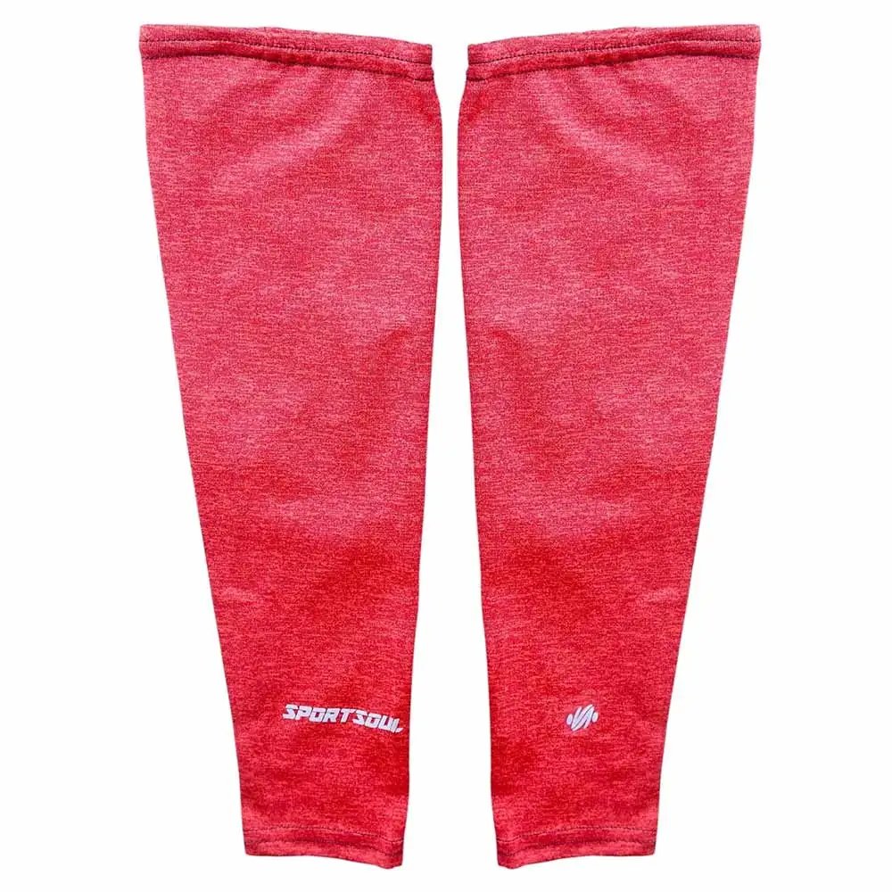 SportSoul Compression Arm Sleeves,  Cherry Red  Small