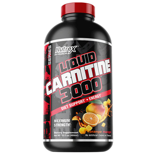 Liquid Carnitine 3000 - Orange Mango - 16 fl oz