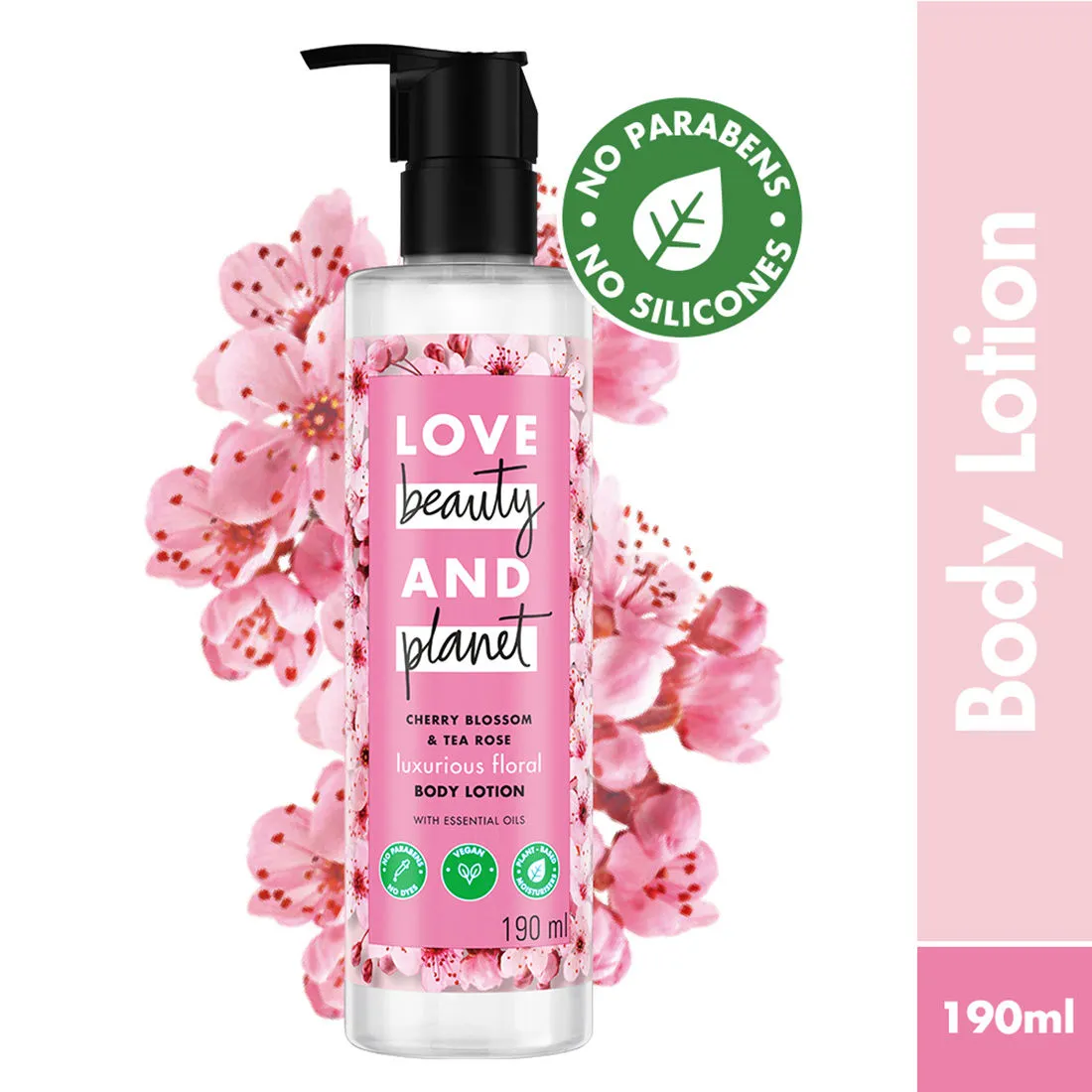 Love Beauty & Planet Cherry Blossom & Tea Rose Body Lotion