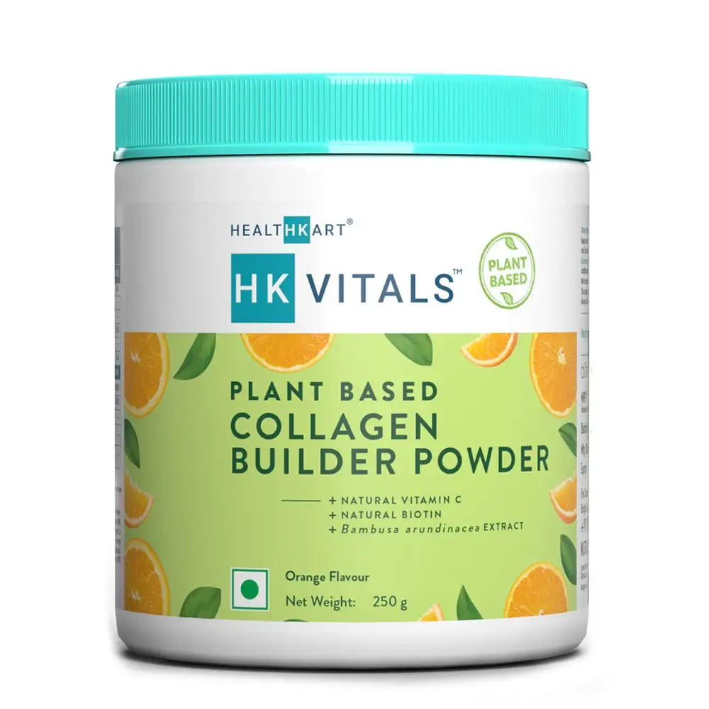 Healt HK Vitals Plant Based Collagen Builder Powder,  250 g  Orange