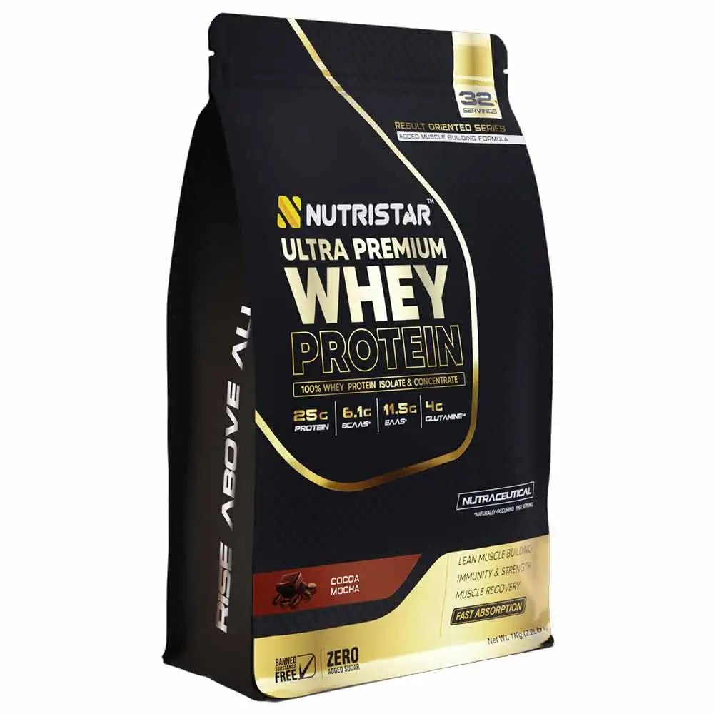 Nutristar Ultra Premium Whey Protein,  2.2 lb  Cocoa Mocha