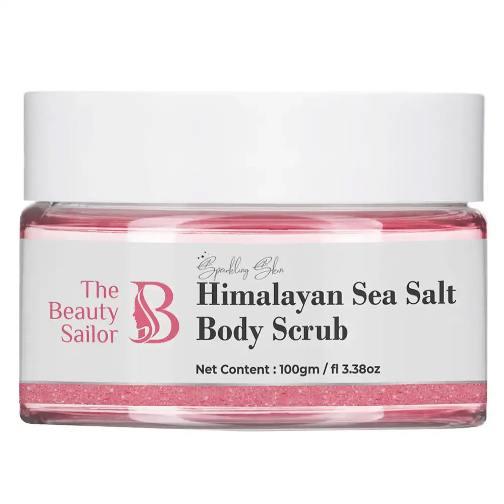 The Beauty Sailor Himalayan Sea Salt Body Scrub,  100 g  Sparkling Skin