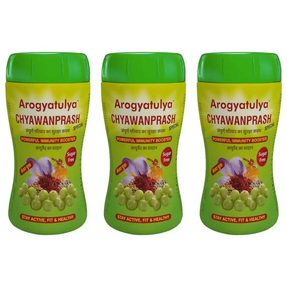 Arogyatulya Sugar Free Chyawanprash Special (Pack of 3),  500 g