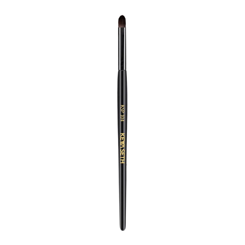 Keya Seth Professional Lip Brush with Small Sleek & Thin Straight Nylon Bristles