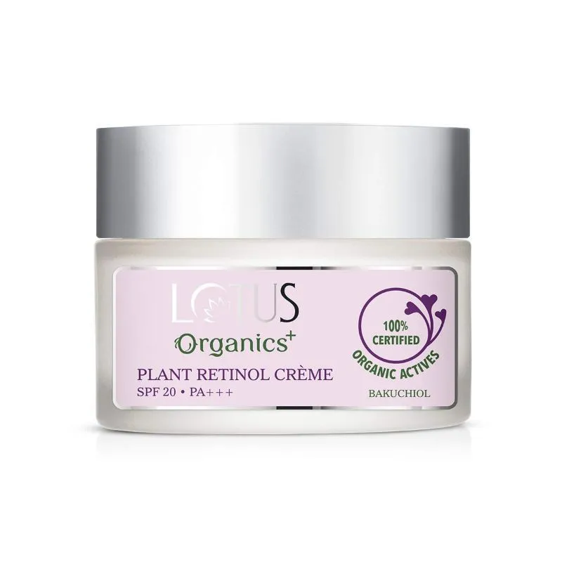 Lotus Organics Bakuchiol Plant Retinol Face Cream With SPF 20 Pa+++