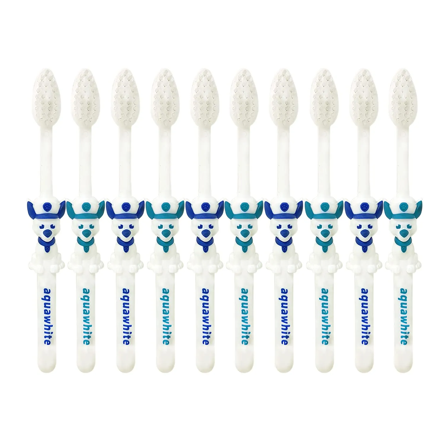 Aquawhite Paw Patrol Junior Kids Toothbrush, Soft Bristles, Pack Of 10