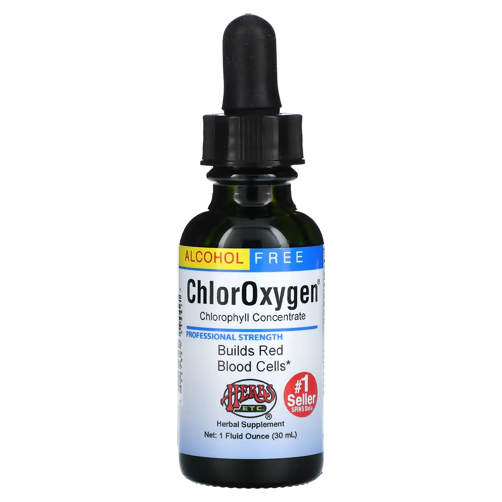 ChlorOxygen, Chlorophyll Concentrate, Alcohol Free, 1 fl oz (30 ml)