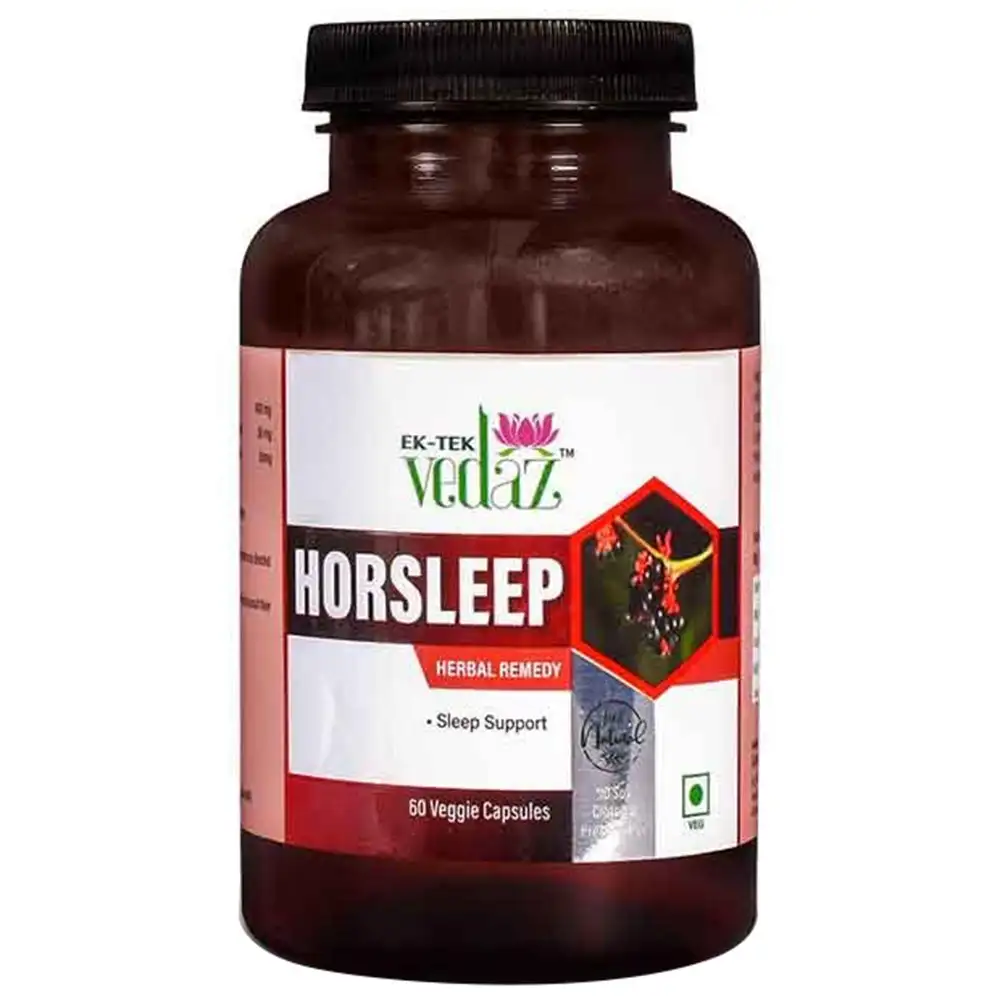 Ek-Tek Vedaz Horsleep,  60 veggie capsule(s)