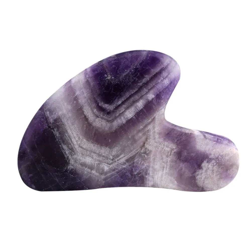 Zobha Amethyst Gua Sha Massage Tool