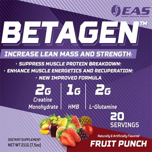 EAS Betagen - Fruit Punch - 20 Servings