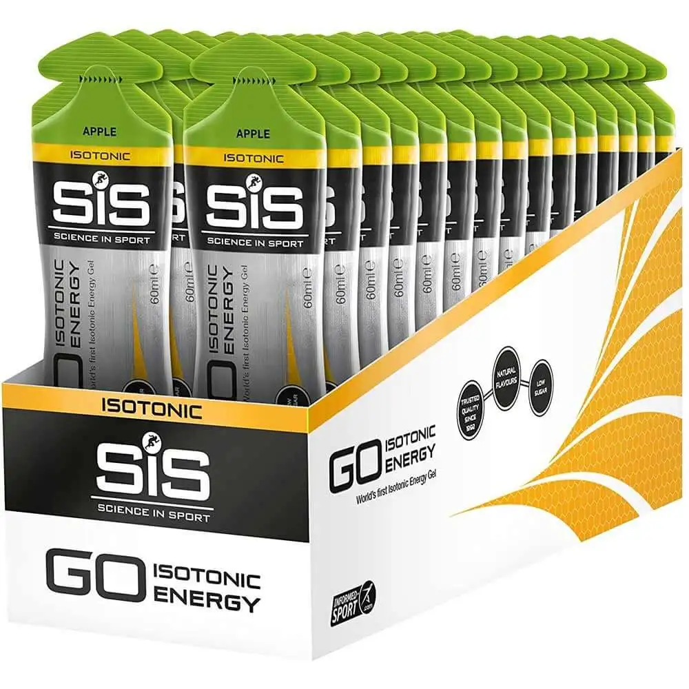 Science In Sport SIS Gel Go Isotonic Energy,  15 Piece(s)/Pack  Apple