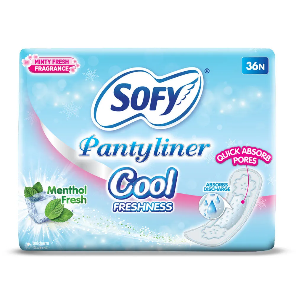 Sofy Cool Pantyliner (36 Pieces)